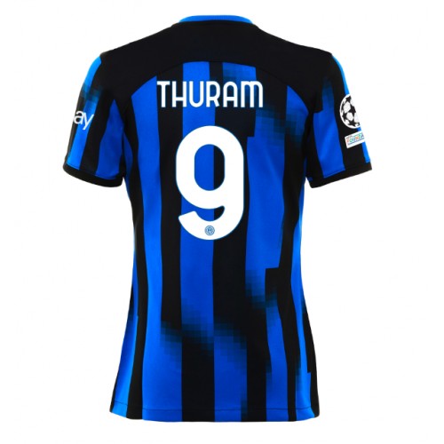 Inter Milan Marcus Thuram #9 Domaci Dres za Ženska 2023-24 Kratak Rukav